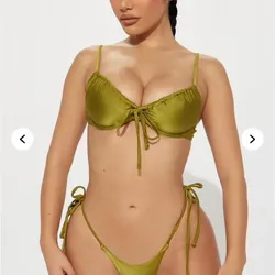 Bikini verde olivo