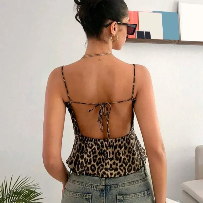 Blusa de leopardo