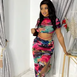 Conjunto estampado Fashion Nova