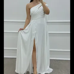 Vestido blanco elegante 
