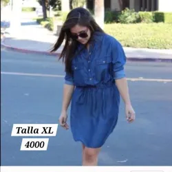 Vestido de mesclilla 