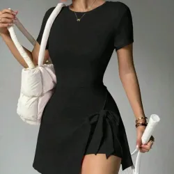 Vestido deportivo negro 