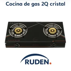 COCINA DE GAS 2 QUEMADORES - RUDENKOV 🐻