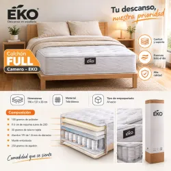 Colchón FULL Camero – EKO 🏠