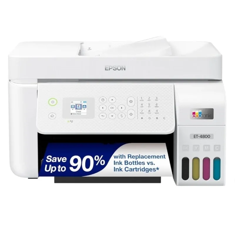 IMPRESORA EPSON ECOTANK ET-4800 - MULTIFUNCIÓN INALÁMBRICA 🖨️🌐