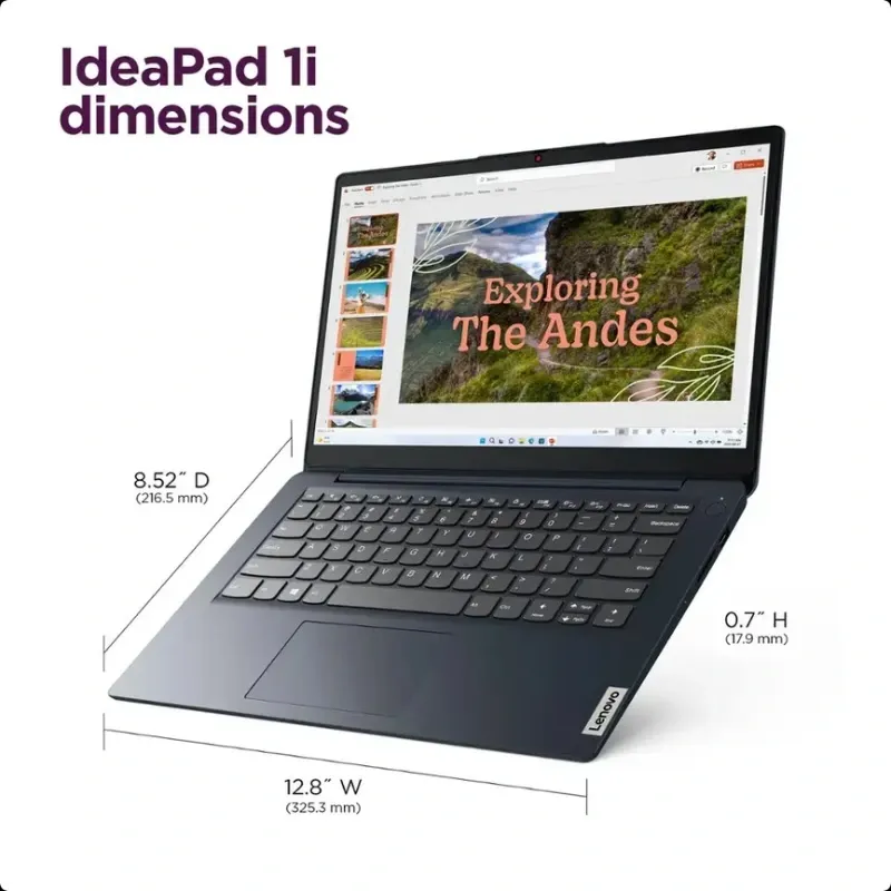 Laptop Lenovo IdeaPad 1 – 14 Pulgadas (14IJL7) 🌐