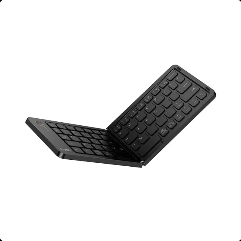 Mini Teclado inalámbrico plegable (versión en inglés) marca Hoco. GM71 🌐