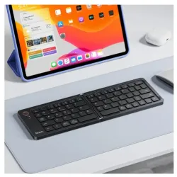 Mini Teclado inalámbrico plegable (versión en inglés) marca Hoco. GM71 🌐