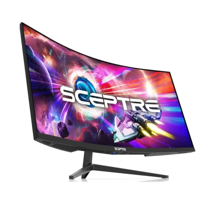 Monitor Curvo Ultraancho 34″ WQHD - Sceptre C345B-QUT168 🌐