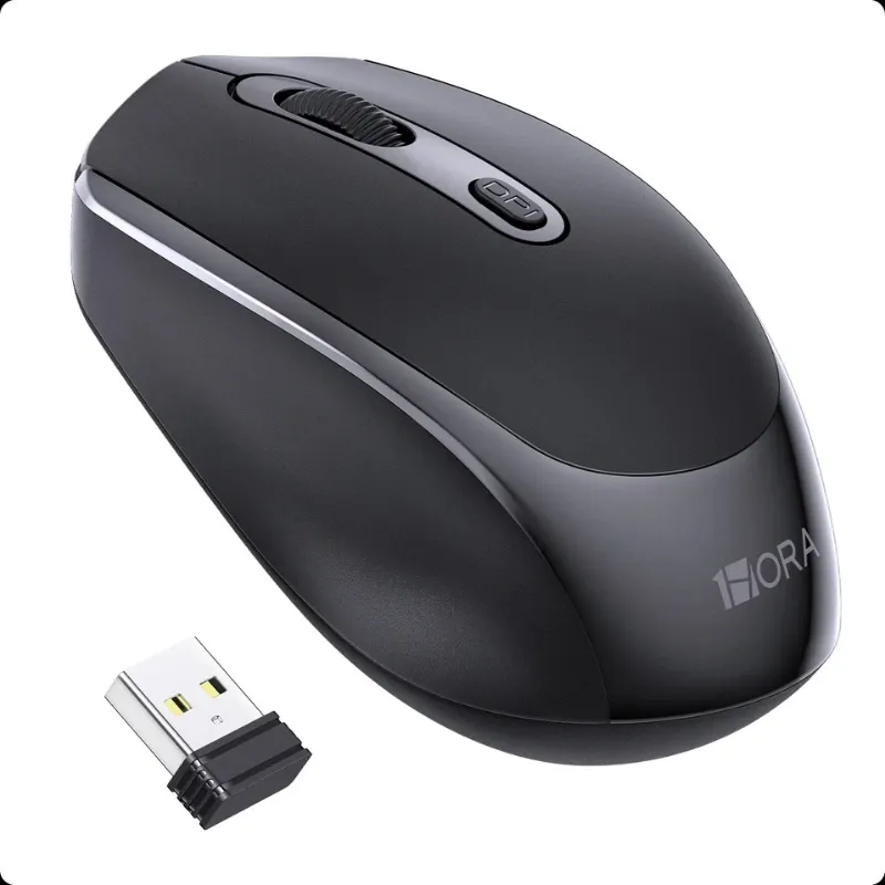 Mouse inalámbrico 1Hora RAT001 🌐