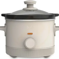 Olla de cocción lenta Bella de 1.4L con control manual de 3 niveles, recipiente de cerámica antiadherente (TP)