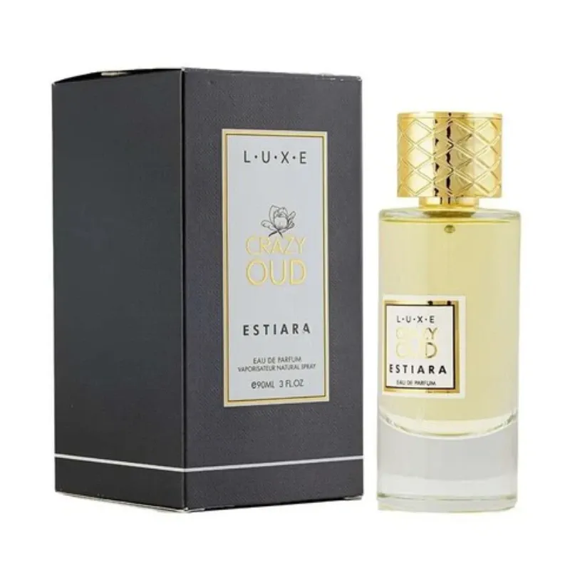 Perfume Estiara Crazy Oud Luxe Edition Unisex – 90ml (3 FL.OZ) Eau de Parfum 🌐