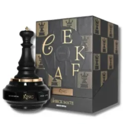 Perfume King Check Mate – 100ml (3.4 FL.OZ) Eau de Parfum para Hombre 🌐