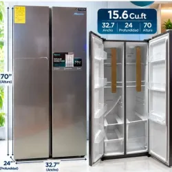 REFRIGERADOR HISENSE 15.6 PIES INVERTER 🧊🐻