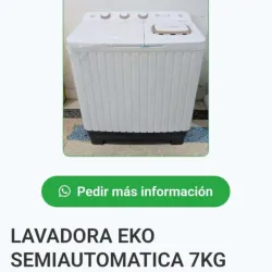 Lavadora semiautomática