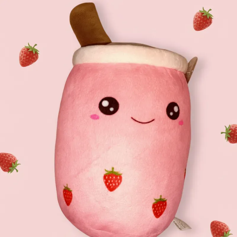 Peluche Batido de fresa 