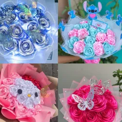 Ramos eternos 20-25 rosas 