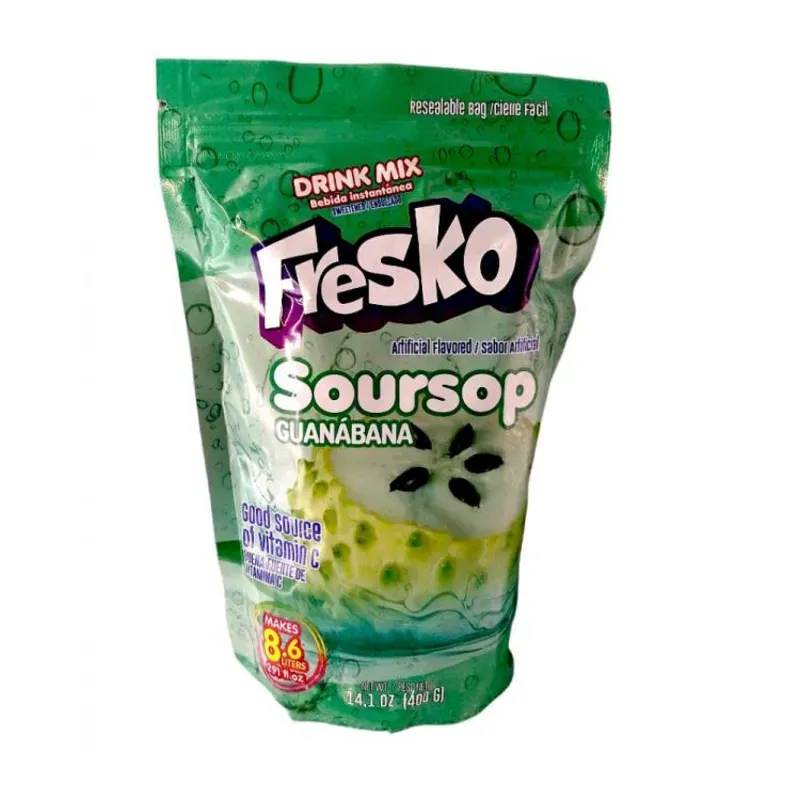 Refresco instantáneo de guanábana 