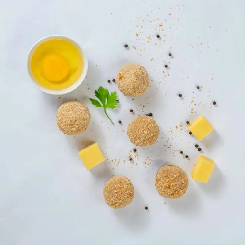 Bolitas de queso gouda