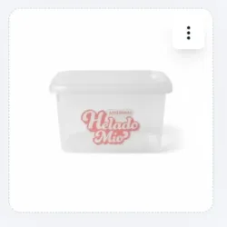 Tina de Helado de 2.2L