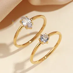 Anillos de acero inoxidable