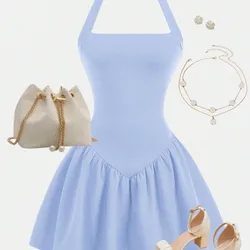 Vestido corte princesa