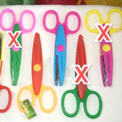 Tijeras para manualidades 