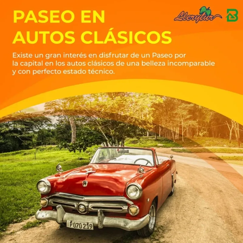 Auto-1 Paseo en Auto Clásico, 1 a 2 horas