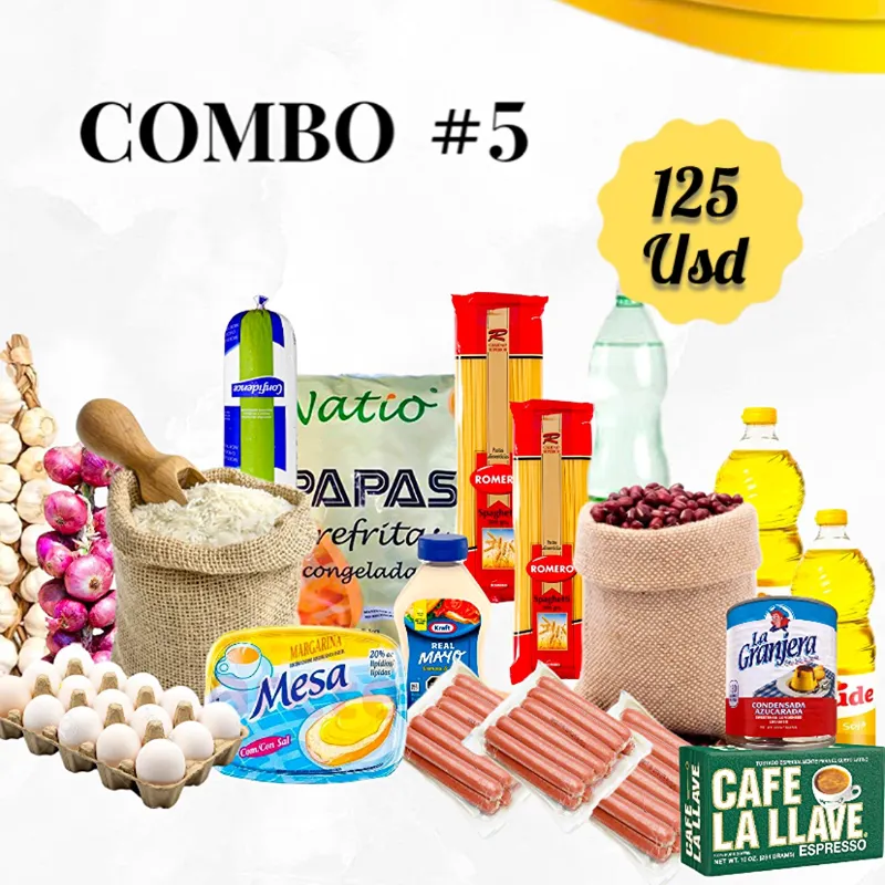 COMBOS DE ALIMENTO 5