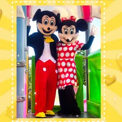 SORPRESA CON MINNIE Y MICKY 