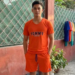 Conjunto D’ Hombre Naranja