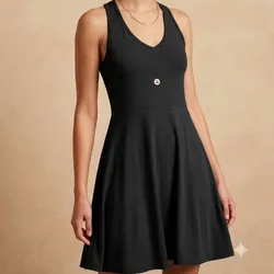 Vestido Corte Princesa Negro