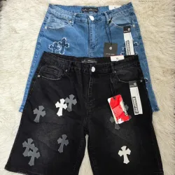 Shores de mezclilla para hombre