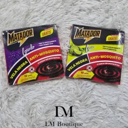 Velas negras Anti mosquitos 