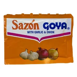 Sazón Goya con Ajo y Cebolla