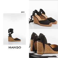 MANGO ALPARGATAS TIRAS