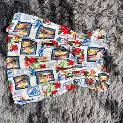 PRIMARK Bata de niña azul estampada 