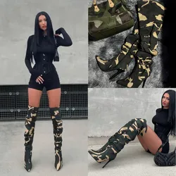 Botas de camuflaje 