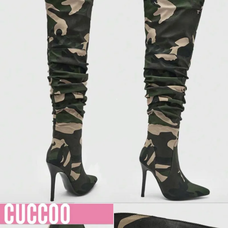 Botas de camuflaje 