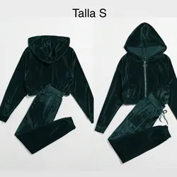 Conjunto abrigo y pantalon