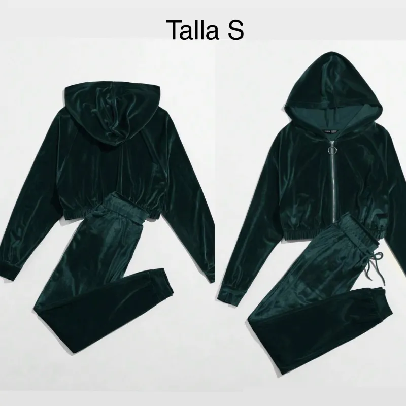 Conjunto abrigo y pantalon