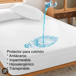 Forro protector de colchón camero 