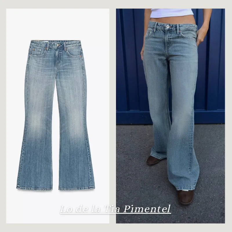 Jeans flare Zara 
