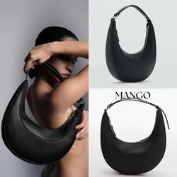 MANGO bolso hombro ovalado