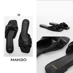 MANGO SANDALIAS PUNTA CUADRADA 