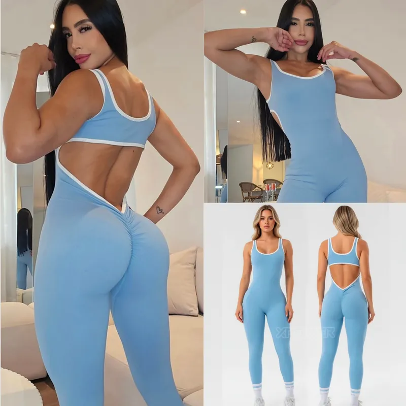 Mono deportivo azul