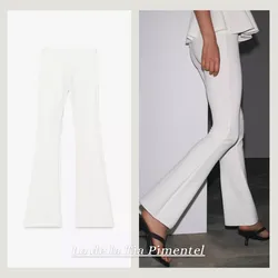 ZARA Pantalón flare stretch Zara 