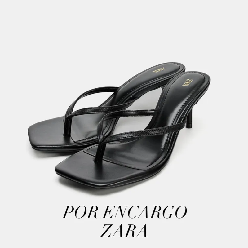 Tacón kitten zara