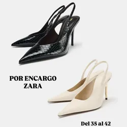 Tacones puntifinos Zara