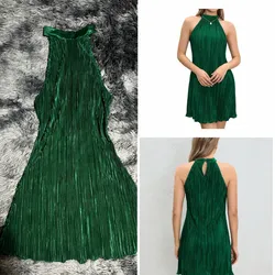 Vestido green de noche